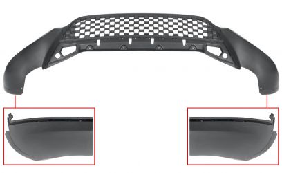 SPOILER VOLKSWAGEN TIGUAN 2011-2016 PARACHOQUES DELANTERO / OFF ROAD