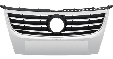 REJILLA VOLKSWAGEN TOURAN 2006-2010 FRENTE / MARCO CROMADO / LAMA CROMADA