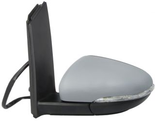 ESPEJO RETROVISOR VOLKSWAGEN TOURAN 2010-2015 ELECTRICO / TERMICO / PILOTO / LUZ CORTESIA / ABATIBLE ELECTRICAMENTE / IMPRIMADO / IZQUIERDO