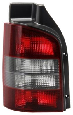PILOTO TRASERO VOLKSWAGEN CARAVELLE 2003-2009 1 PORTON TRASERO / BLANCO / FONDO NEGRO / IZQUIERDO