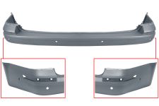 PARACHOQUES VOLKSWAGEN CARAVELLE 2015-2020 TRASERO / 1 PORTON TRASERO / CON 6 SENSOR / CON PARK ASSIST / IMPRIMADO