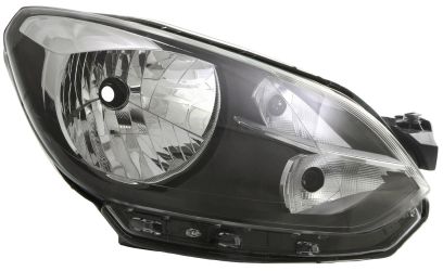 FARO VOLKSWAGEN UP 2012-2016 BASE NEGRA / CON BORDE NEGRO / DERECHO