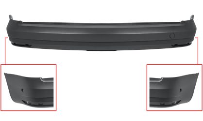 PARACHOQUES VOLKSWAGEN CADDY 2015-2020 TRASERO / CHASIS CORTO / CON SENSOR