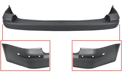 PARACHOQUES VOLKSWAGEN CARAVELLE 2015-2020 TRASERO / 1 PORTON TRASERO