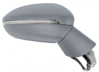 ESPEJO RETROVISOR VOLKSWAGEN GOLF SPORTSVAN 2014-2018 BASE IMPRIMADA / ELECTRICO / TERMICO / PILOTO / LUZ CORTESIA / ABATIBLE ELECTRICAMENTE / MEMORIA / IMPRIMADO / DERECHO