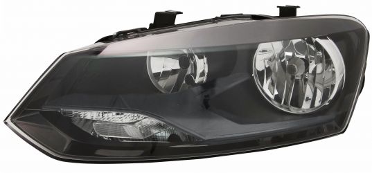 FARO VOLKSWAGEN POLO 2014-2017 OPTICA DOBLE / MODELO TRENDLINE / IZQUIERDO