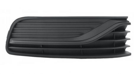 REJILLA VOLKSWAGEN POLO 2014-2017 PARACHOQUES DELANTERO / SIN ANTINIEBLA / CON MOLDURA NEGRA / DERECHA