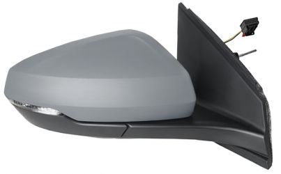 ESPEJO RETROVISOR VOLKSWAGEN POLO 2021-> MECANICO / PILOTO / IMPRIMADO / DERECHO