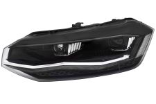 FARO DELANTERO VOLKSWAGEN POLO 2017-2021 FULL LED / DETALLE CROMADO / IZQUIERDO