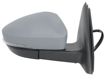 ESPEJO RETROVISOR VOLKSWAGEN T-ROC 2017-2021 ELECTRICO / TERMICO / CON PILOTO / LUZ CORTESIA / ABATIBLE ELECTRICAMENTE / LANE ASSIST / MEMORIA / IMPRIMADO / DERECHO