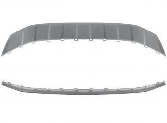 SPOILER VOLKSWAGEN T-ROC 2017-2021 PARACHOQUES DELANTERO / GRIS PLATA