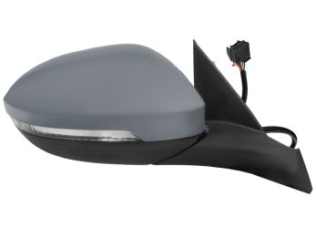 ESPEJO RETROVISOR VOLKSWAGEN T-ROC 2022-> ELECTRICO / TERMICO / PILOTO INTERMITENTE / IMPRIMADO / DERECHO
