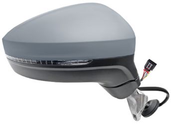 ESPEJO RETROVISOR VOLKSWAGEN TIGUAN 2016-2020 ELECTRICO / TERMICO / PILOTO / IMPRIMADO / DERECHO
