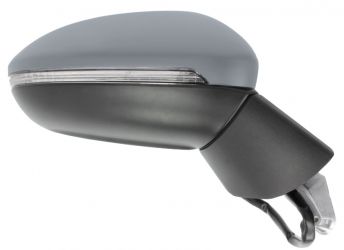 ESPEJO RETROVISOR VOLKSWAGEN TOURAN 2015-2021 ELECTRICO / TERMICO / PILOTO / LUZ CORTESIA / ABATIBLE ELECTRICAMENTE / MEMORIA / IMPRIMADO / DERECHO