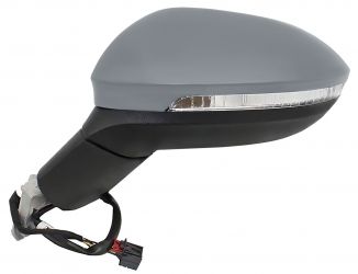 ESPEJO RETROVISOR VOLKSWAGEN GOLF VIII 2020-> ELECTRICO / TERMICO / PILOTO / IMPRIMADO / IZQUIERDO