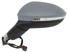 ESPEJO RETROVISOR VOLKSWAGEN GOLF VIII 2020-> ELECTRICO / TERMICO / PILOTO INTERMITENTE / LUZ CORTESIA / MEMORIA / SIDE ASSIST / IMPRIMADO / IZQUIERDO