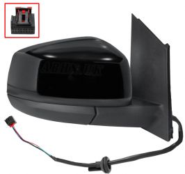 ESPEJO RETROVISOR FORD TOURNEO CONNECT 2022-> ELECTRICO / TERMICO / ABATIBLE ELECTRICAMENTE / NEGRO GLOSSY / DERECHO