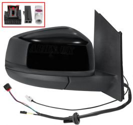 ESPEJO RETROVISOR FORD TOURNEO CONNECT 2022-> ELECTRICO / TERMICO / ABATIBLE ELECTRICAMENTE / LANE ASSIST / ANTENA / NEGRO GLOSSY / DERECHO