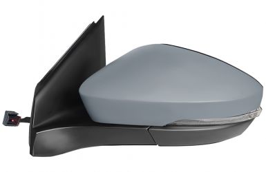 ESPEJO RETROVISOR VOLKSWAGEN T-CROSS 2019-> ELECTRICO / TERMICO / CON PILOTO / IMPRIMADO / IZQUIERDO