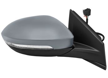 ESPEJO RETROVISOR VOLKSWAGEN TAIGO 2021-> ELECTRICO / TERMICO / PILOTO INTERMITENTE / IMPRIMADO / DERECHO
