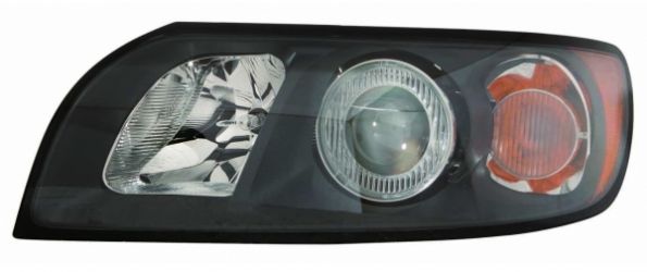 FARO VOLVO S40 2004-2007 BASE NEGRA / IZQUIERDO