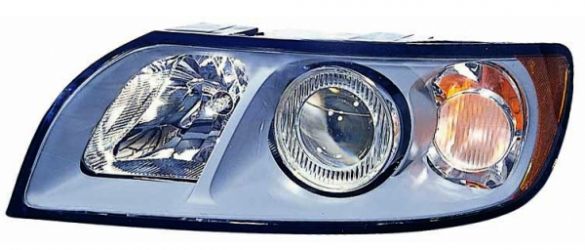 FARO VOLVO V50 2004-2007 BASE GRIS / IZQUIERDO