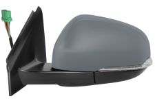 ESPEJO RETROVISOR VOLVO V40 2012-2016 ELECTRICO / TERMICO / PILOTO INTERMITENTE / LUZ CORTESIA / ABATIBLE ELECTRICAMENTE / MEMORIA / CON SONDA / IMPRIMADO / IZQUIERDO