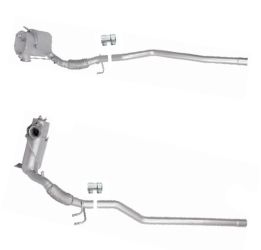 FILTRO DE PARTICULAS AUDI Q3 2.0TDi Mot.CBAB/ CFFA/ CFFB/ CFGC/ CFGD/ CLLB (Catalizador+DPF) DPF (2011-2015)