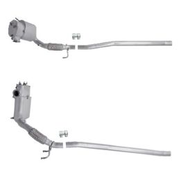 FILTRO DE PARTICULAS VOLKSWAGEN Passat CC 2.0TDi 4Motion Mot.CFGB/ CFGC (Catalizador+DPF) DPF (2008-2016)
