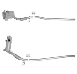 FILTRO DE PARTICULAS AUDI A3 2.0TDi Quattro Mot.CBAB/ CFFB (Catalizador+DPF) DPF (2008-2012)