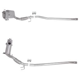 FILTRO DE PARTICULAS AUDI A3 2.0TDi Quattro Mot.CBBB/ CFGB (Catalizador+DPF) DPF (2008-2012)