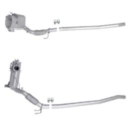 FILTRO DE PARTICULAS VOLKSWAGEN Passat B6 2.0TDi 4Motion Mot.CBAB/ CBBB (Catalizador+DPF) DPF (2005-2010)