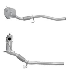 FILTRO DE PARTICULAS VOLKSWAGEN Passat B6 2.0TDi Mot.CBBB (Catalizador+DPF) DPF (2008-2010)