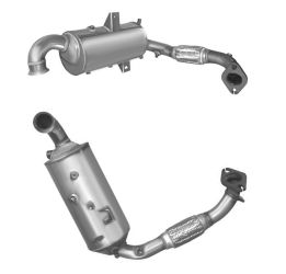 FILTRO DE PARTICULAS FORD Fiesta 1.6TDCi EURO 4 (Catalizador+DPF) DPF (2008-2010)