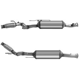 FILTRO DE PARTICULAS CITROEN DS5 2.0HDi Mot.AHR/ AHV/ AHW/ AHX/ RHD (2º DPF) DPF (2015-2019)