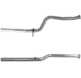 TUBO DE ESCAPE PEUGEOT 106 1.0i 8v Mot.CDY/ CDZ (2º Tubo) (42mm) (1991-2001)