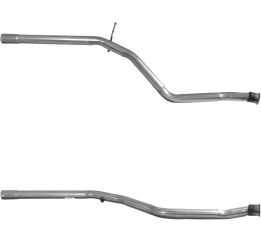 TUBO DE ESCAPE PEUGEOT 206 1.9D Mot.WJY/ WJZ (1998-2004)