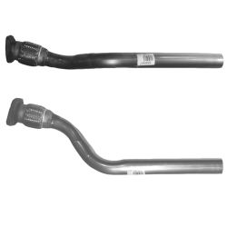 TUBO DE ESCAPE RENAULT Scenic 1.9dCi Mot.F9Q800/ F9Q808 (Modelo Sin DPF) (1º Tubo) (2002-2009)