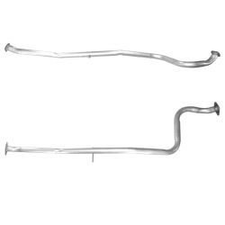 TUBO DE ESCAPE MAZDA 2 1.4TD Mot.Y404 (2º Tubo) (2007-2014)