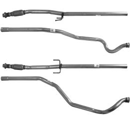 TUBO DE ESCAPE PEUGEOT 206 1.4HDi Mot.8HX/ 8HZ SW (Familiar) (2001-2008)