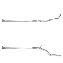 TUBO DE ESCAPE NISSAN Note 1.5dCi Mot.K9K700 (Modelo Sin DPF) (2º Tubo) (2006-2010)