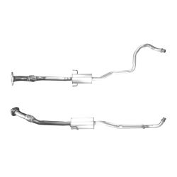 TUBO DE ESCAPE TOYOTA Yaris 1.4TD D4-D Mot.1ND-TV (Modelo Sin DPF) (2008-2010)