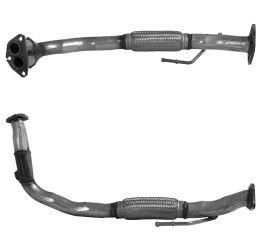 TUBO DE ESCAPE FIAT Punto 1.1i 55 8v (Tubo Doble) (5-Velocidades) (1993-1997)