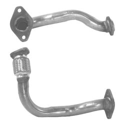TUBO DE ESCAPE RENAULT Clio 1.2i 8v Mot.D7F (1996-1998)