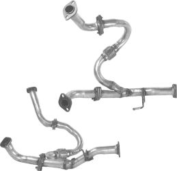 TUBO DE ESCAPE ISUZU Trooper 3.2i V6 24v Mot.6VD1 (1º Tubo) (Automatico) (Pletina 2 Tornillos) (1992-1998)