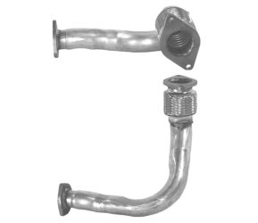 TUBO DE ESCAPE FIAT Fiorino 1.7TD Turbo Diesel (1997-2000)