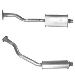 TUBO DE ESCAPE CITROEN Berlingo 1.9D Mot.WJY (1º Tubo) (Con Silencioso) (Desde Chasis ->09065) (2001-2008)