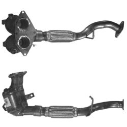 CATALIZADOR ALFA ROMEO 156 1.6i 16v (1º Catalizador) 4 Tornillos (2000-2006)