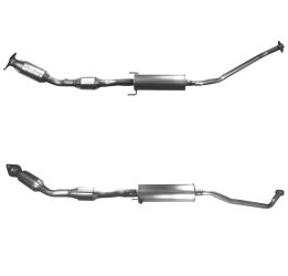 CATALIZADOR TOYOTA Corolla 1.4i VVTi 16v Mot.4ZZ-FE (Largo 2200mm) (2001-2004)