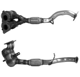 CATALIZADOR ALFA ROMEO 156 1.6i 16v (1º Catalizador) 5 Tornillos (2002-2006)